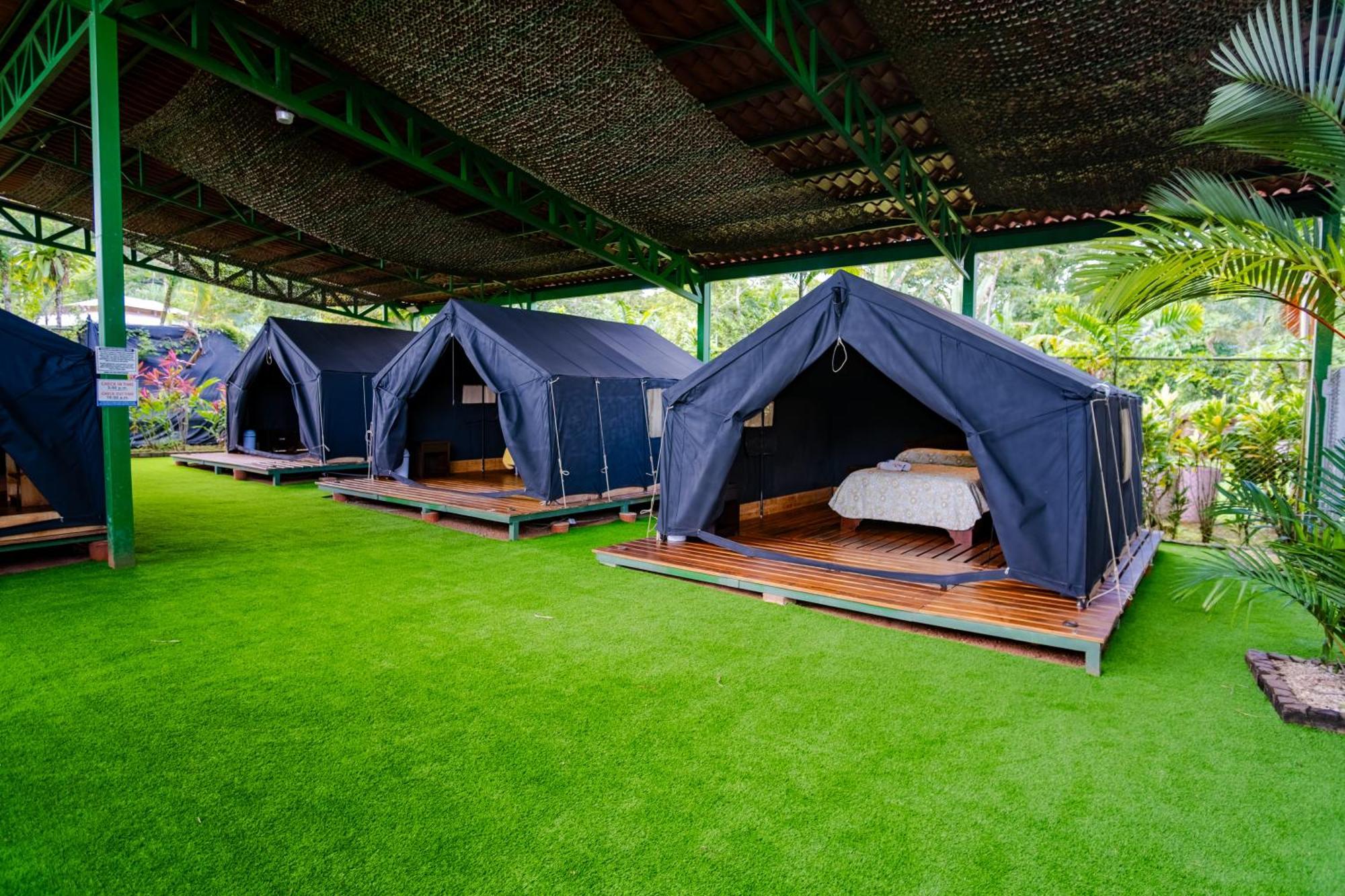 Arenal Backpackers Resort Ла Фортуна Экстерьер фото Campsite at the resort