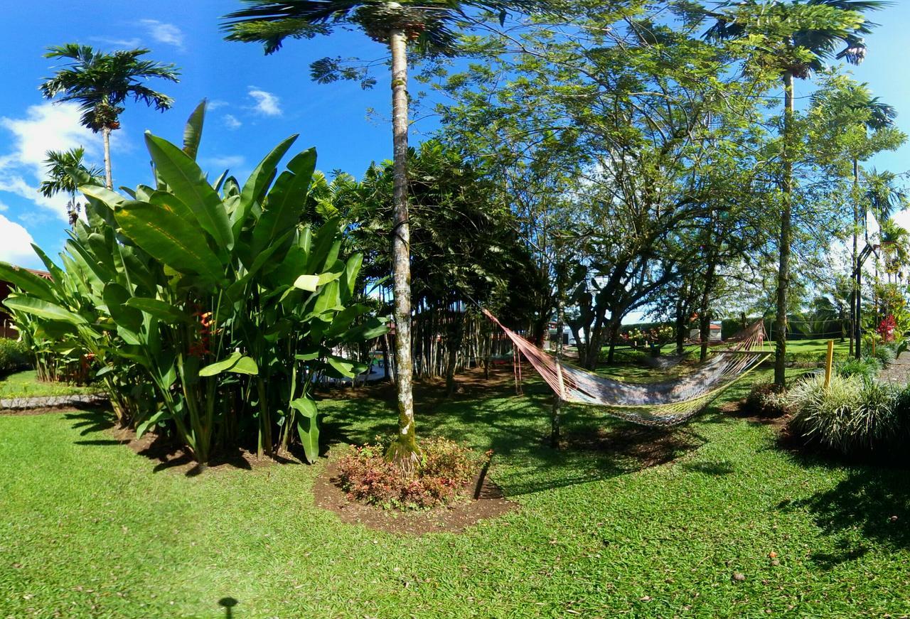 Arenal Backpackers Resort Ла Фортуна Экстерьер фото A hammock in the garden of the University of the South Pacific